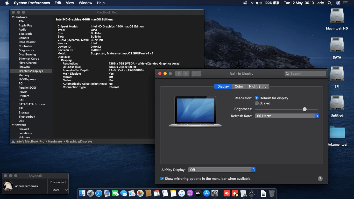 Andresha - Antara Aku, Kau dan Komputer - Success Hackintosh macOS ...